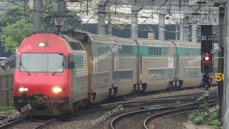 Hongkong Train Rail Transportation City