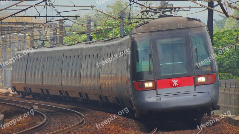 Hongkong Train Rail Transportation City