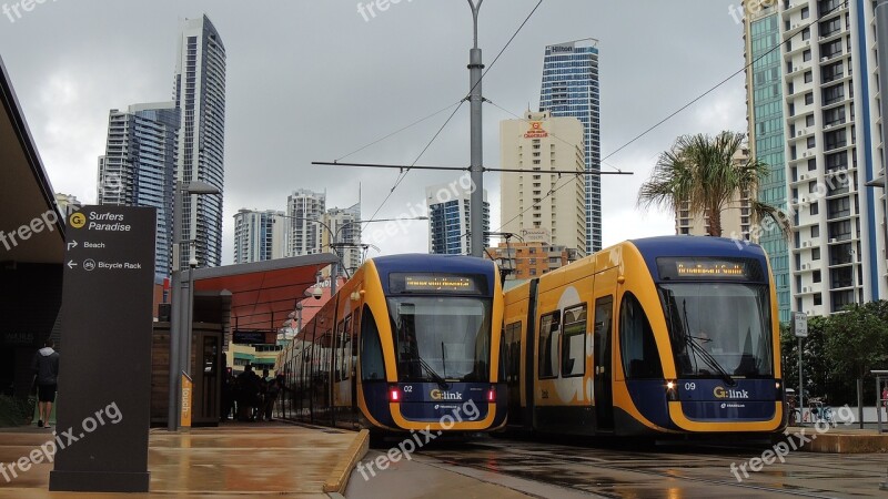 Goldcoast Tram Gold Coast Queensland