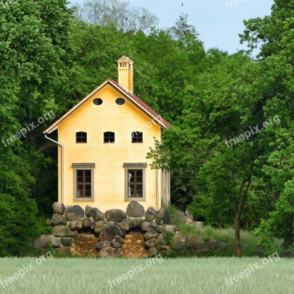 Park Wörlitz Piedmontese Farmhouse Architecture Horticulture Visual Axis