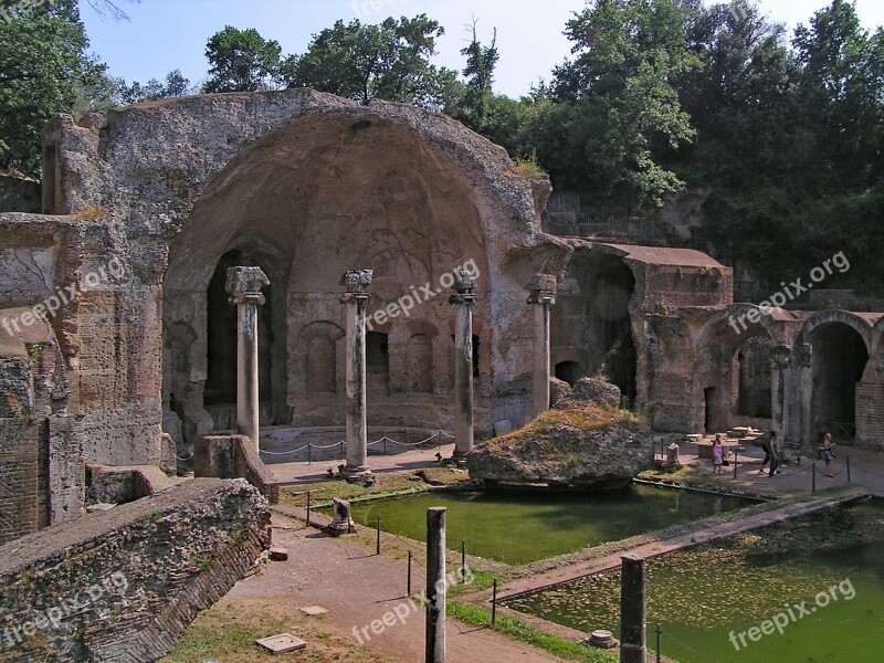 Villa Adriana Hadrian's Villa Tivoli Italy Europe