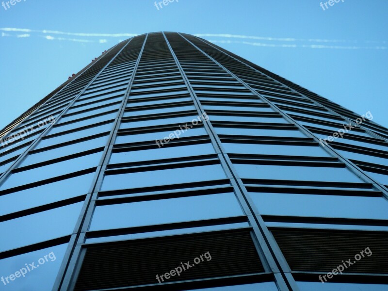 Skyline Skyscraper Skyscrapers Architecture Frankfurt