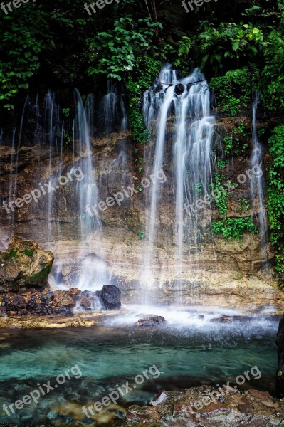 Nature Rivers Waterfalls Falls El Salvador