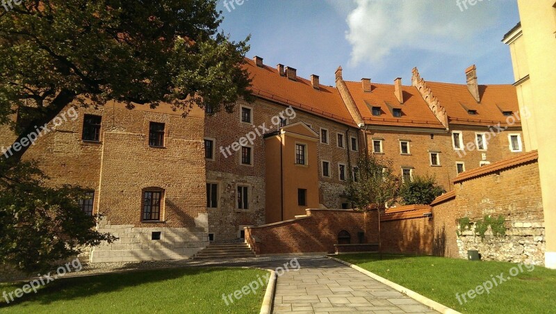 Kraków Poland Architecture Monument Castle