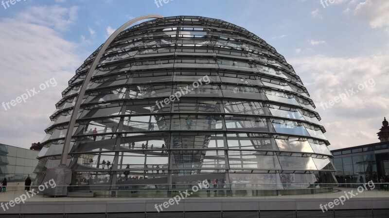 Dome Reichstag Bundestag Glass Dome Berlin