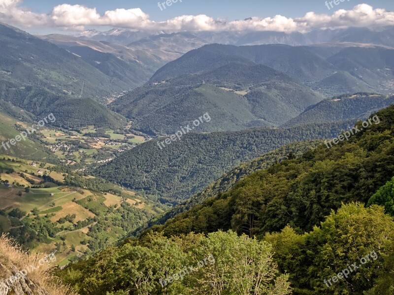 Landscape Mountain Pyrenees Free Photos