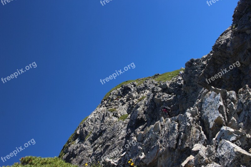 Mountain Mountain Climbing Japan Natural Sky