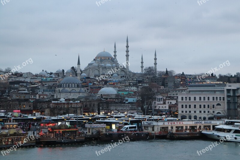 Cami Süleymaniye Boat Fisherman Islam