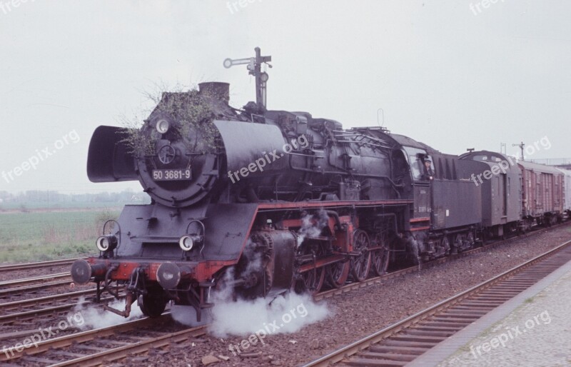 Steam Locomotive Reichsbahn Br 50 Train Nostalgic