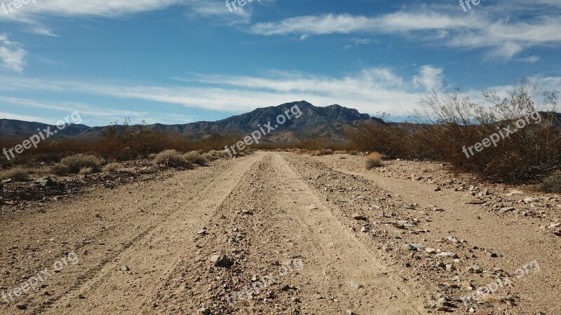 Road Mountain Endless Nature Liberty