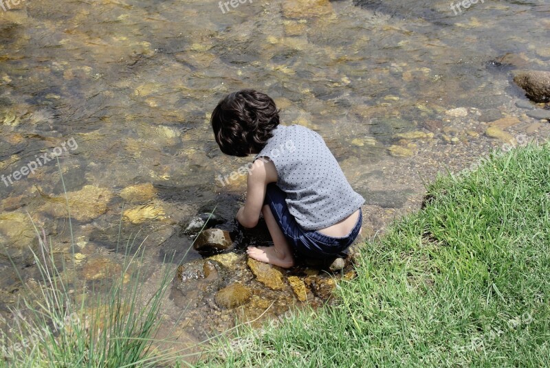 Iran Girl Spring Nature Plain