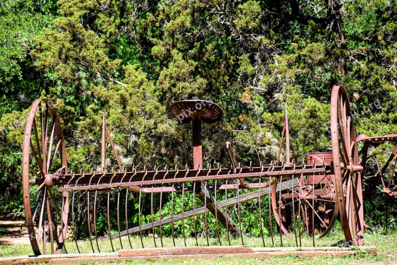 Vintage Hay Rake Vintage Farm Equipment Farm Equipment Vintage