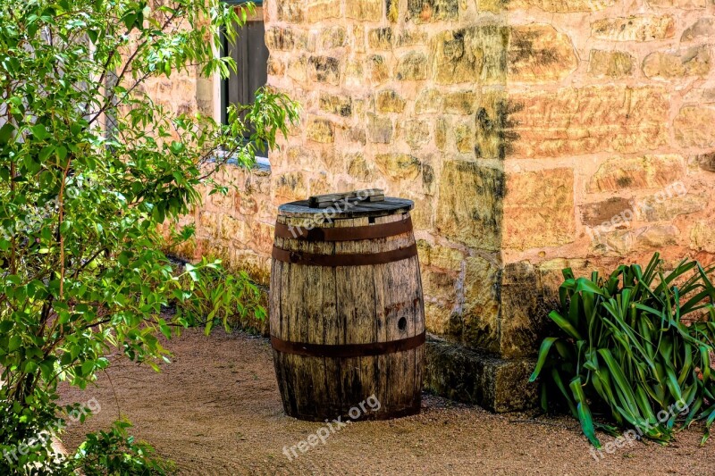 Barrel Vintage Wood Wooden Old