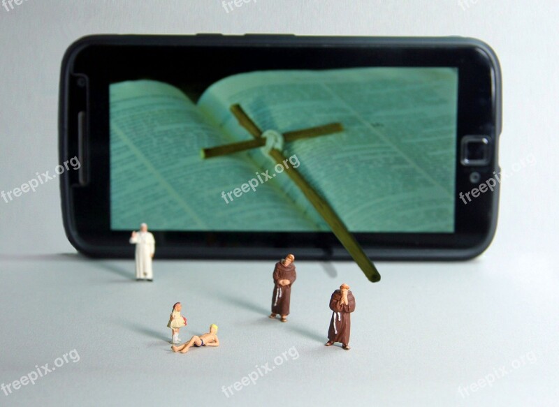 Church Children Miniature Figures Abuse Religion