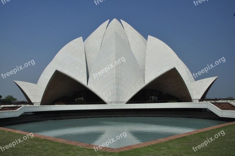 Lotus Temple India Bahai Faith Delhi