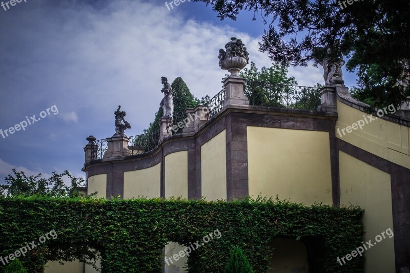 Baroque Garden Architecture Statuary Historical