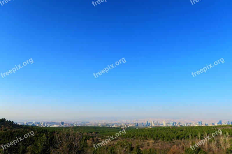 Ankara City Landscape Turkey Travel