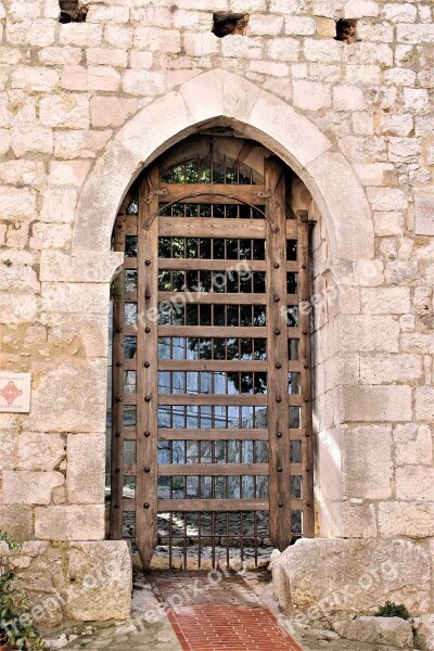 Door Iron Door Medieval Door Castle Castle Gate