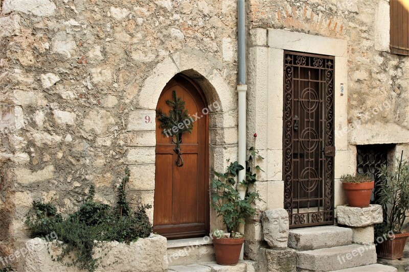 House Medieval House Door Window Pierre