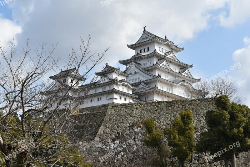 Himeji Castle Himeji Japan Japanese Castle Asia