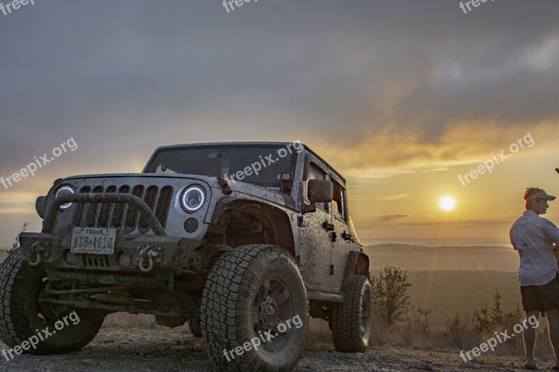 Sunset Off-road Jeep Epic Adventure