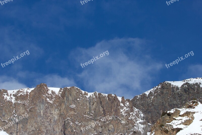 Mountain Top Nature Mountains Elbrus Region