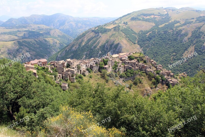 Romagnano Al Monte Campania Ghost Country Nature