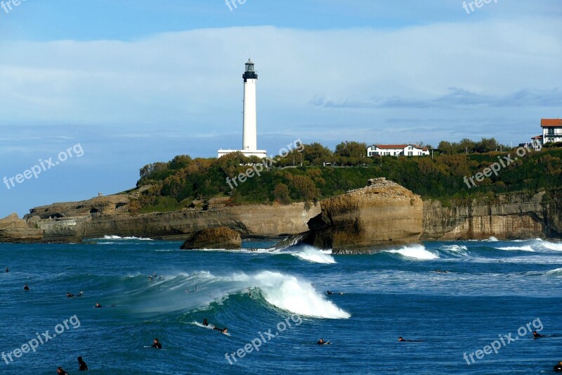 Biarritz Sea Ocean Architecture France