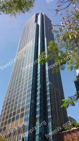 Skyscraper Bonifacio Global City Taguig Office District Urban Landscape