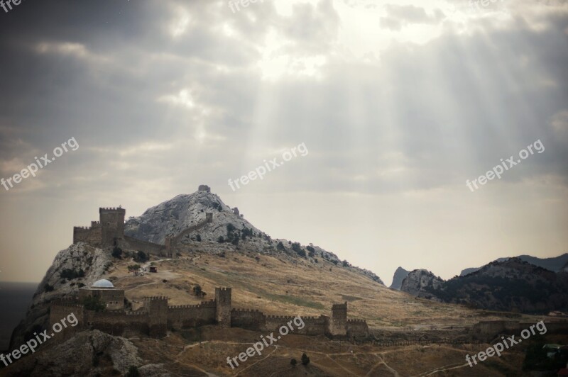 Russia Crimea Sudak Nature Landscape