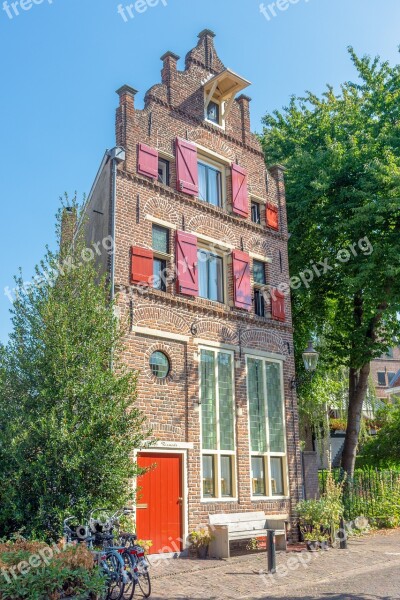 House City Architecture Building Facade