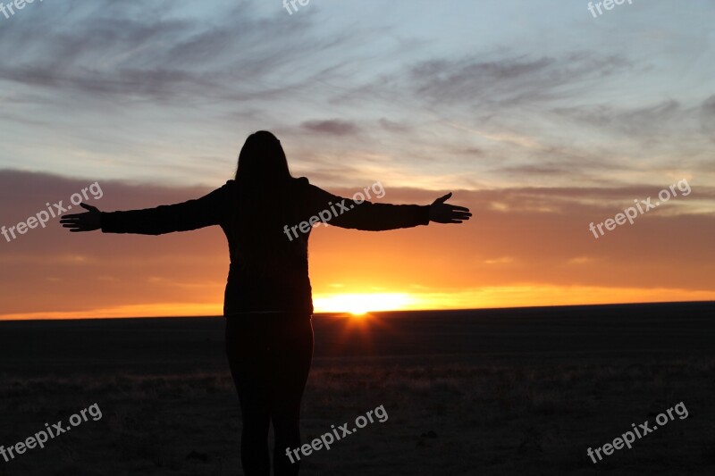 Mt Sunflower Kansas Highpoint Sunset Mount Sunflower