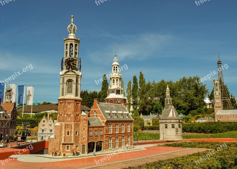 Mini Europe Miniature Park Architecture Buildings Brussels