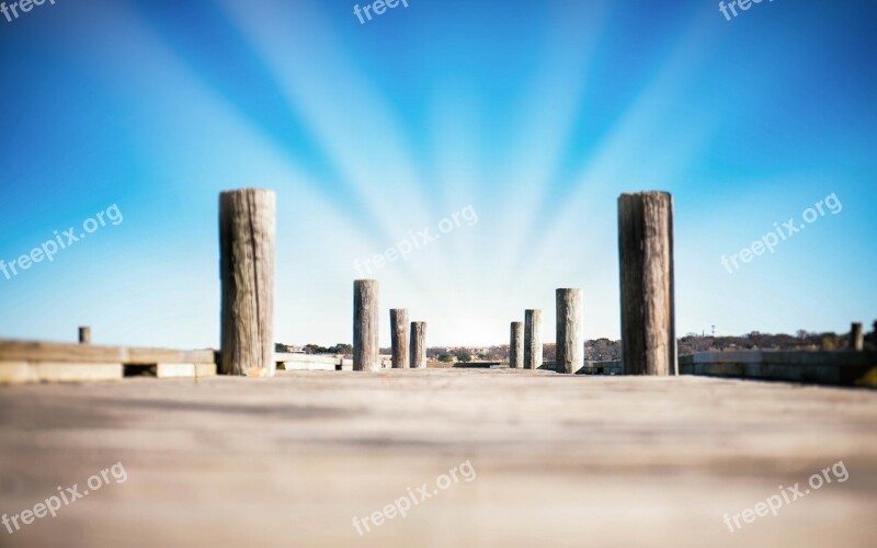 Dock Sundays Nature Outdoors Free Photos