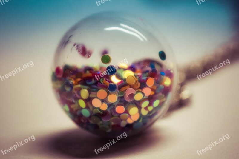 Globe Color Glass Charm Free Photos