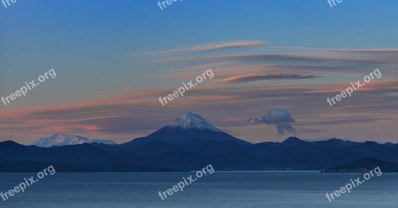 Kamchatka Sea Water Beach Bay