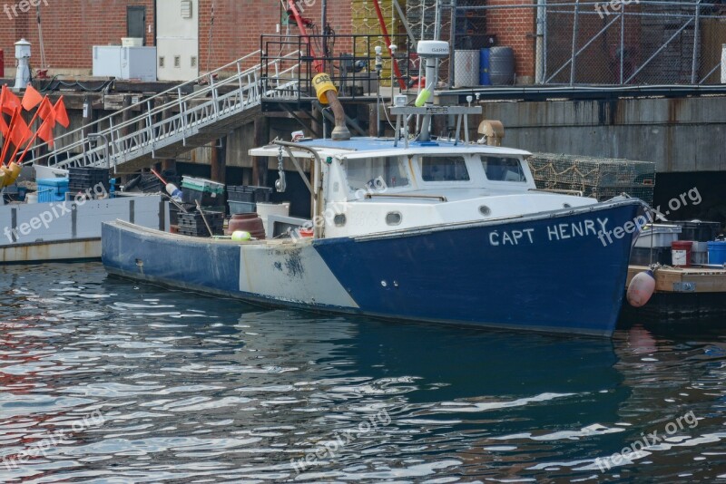 Gloucester Ma Water Boat Lobster