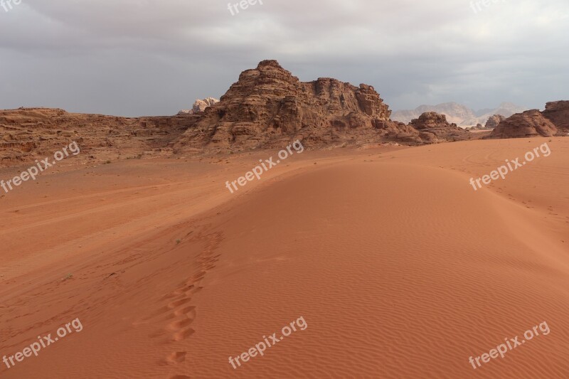 Desert Sand Dunes Nature Sahara