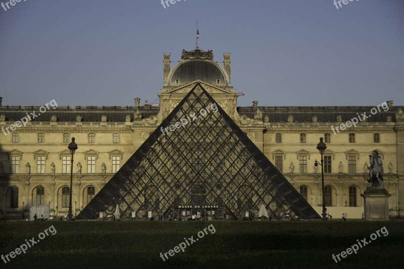 The Louvre Museum Architecture Paris Museum France