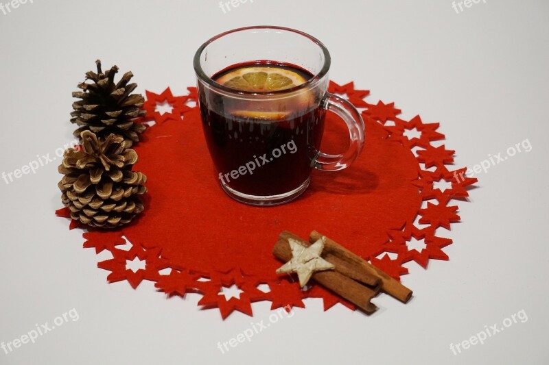 Advent Mulled Claret Christmas Market Christmas Hot Drink