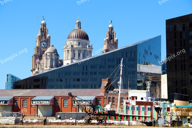 Liverpool Buildings Architecture England Historic