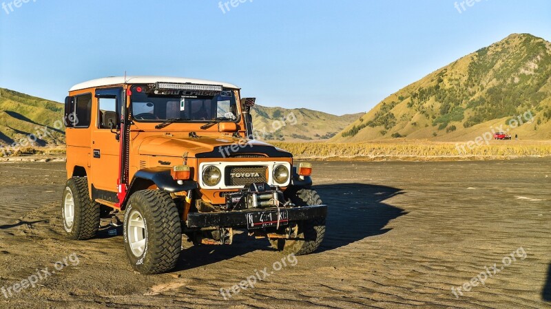 Bromo Mountain Indonesia Nature Landscape