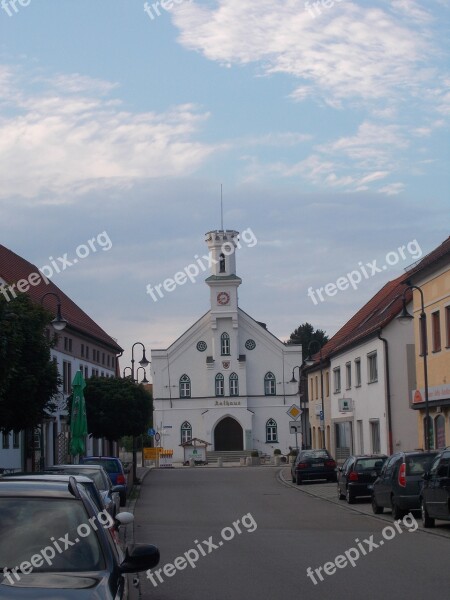 Bavaria Town Hall Nandlstadt Hallertau Free Photos