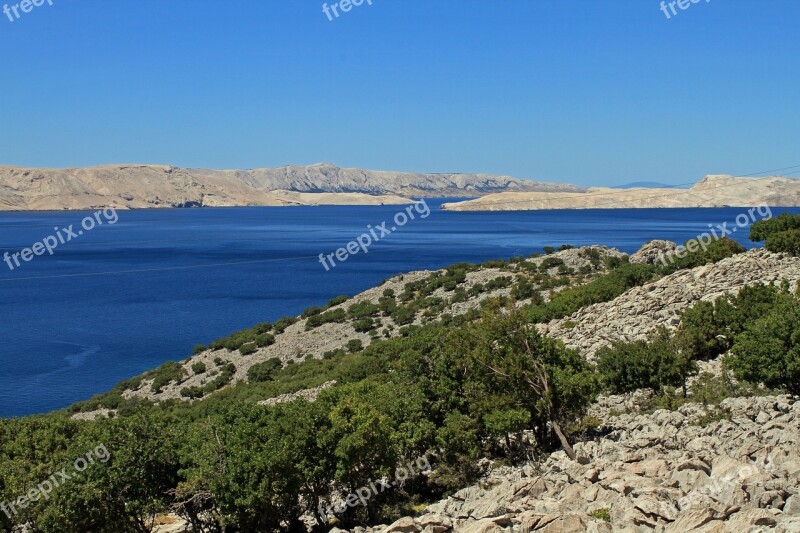 Croatia Dalmatia Sea Karst Free Photos