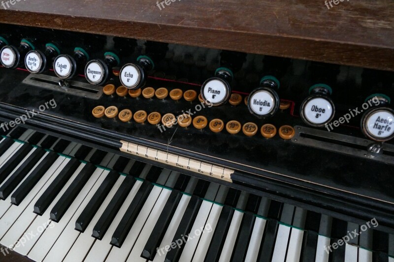 Liebmann Organ Harmonium Dusty Antique