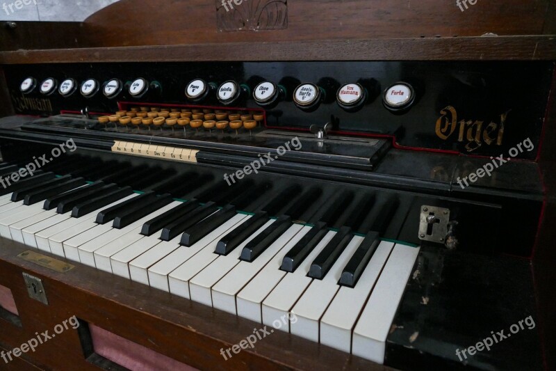 Liebmann Organ Harmonium Dusty Antique