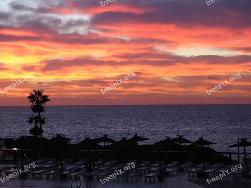 After Sunset Abendstimmung Sea Free Photos