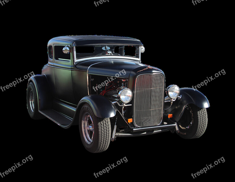 Hot Rod Thirties Black Classic Muscle