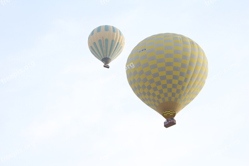 Cappadocia Turkey Travel Air Landscape