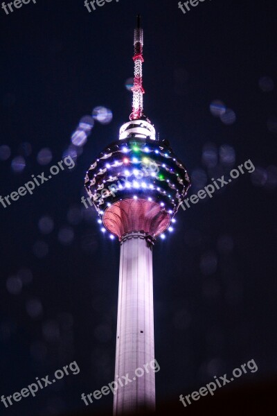 Rain Raindrops Window Tower Landmark